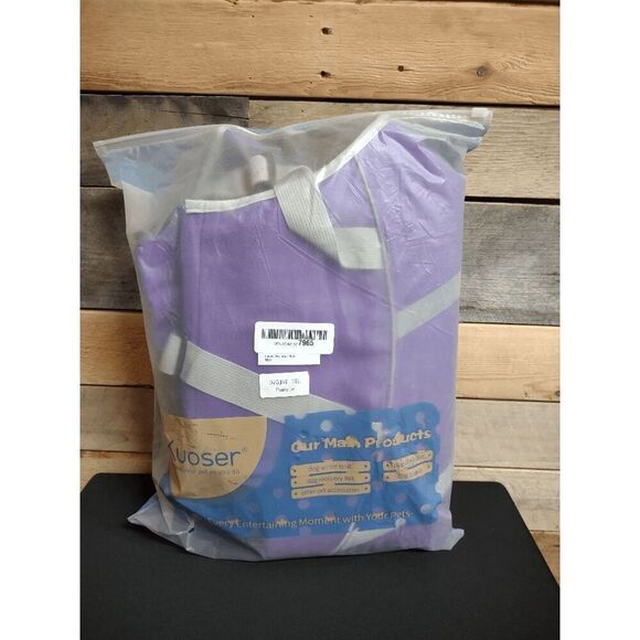 NEW Open Box Kuoser 2XL Dog Purple Life Jacket with Reflective Stripes, Adj - Picture 2 of 2